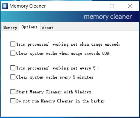 系统小工具：Memory Cleaner帮助系统运行更快速插图1