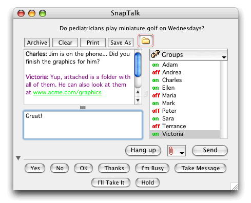 [Win] SnapTalk v5.1.2 - 局域网聊天软件插图