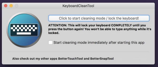 [Mac] KeyboardCleanTool_临时锁定键盘