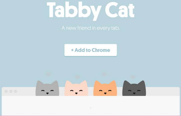 [Chrome] Tabby Cat : 每天显示一只不同的猫
