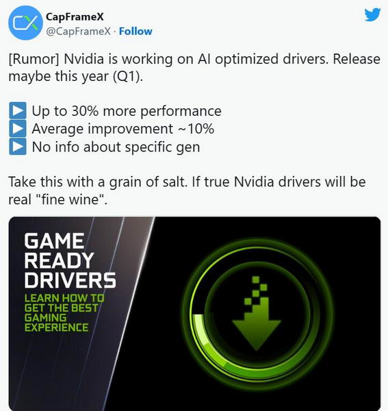 NVIDIA的AI优化驱动已将英特尔和AMD完全甩在后面插图1
