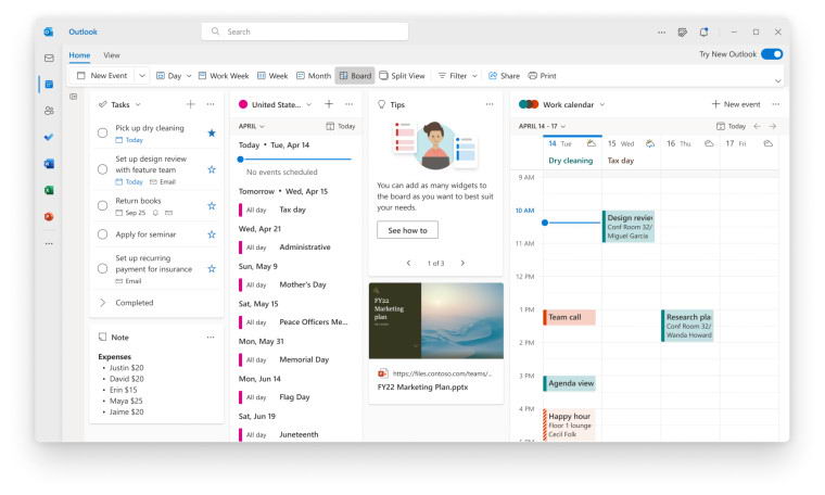 新的Outlook客户端将在4月向更多用户推出
