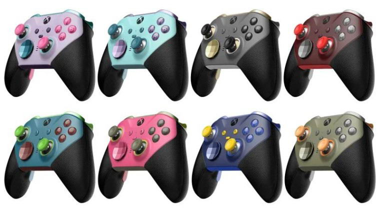 微软Xbox设计实验室推出多款颜色的可以定制精英系列2手柄插图