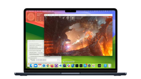 苹果Silicon Mac版VMware为Windows 11带来全3D加速功能插图