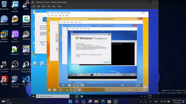 Tiny10制造商展示了嵌套Windows版本的"Winception"插图