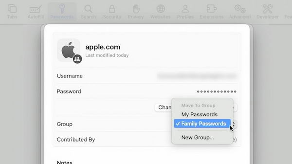 如何在 macOS Sonoma 的 Safari 中使用新的密码共享功能插图3