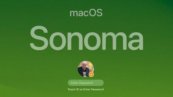 如何在 macOS Sonoma 的锁屏上切换用户