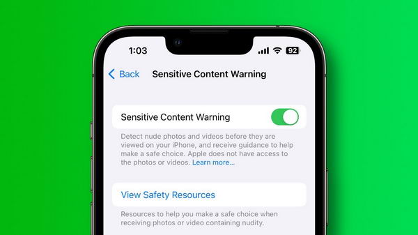 如何在 iOS 17 开启敏感内容警告插图