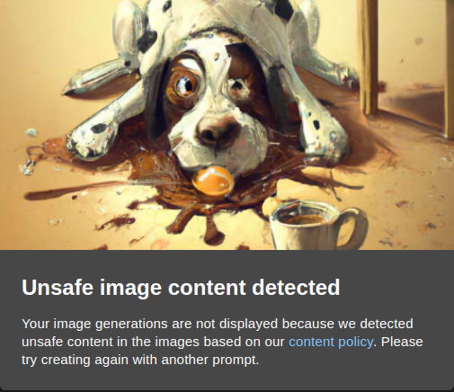 微软正在考虑 Bing Image Creator 中 的内容过滤插图