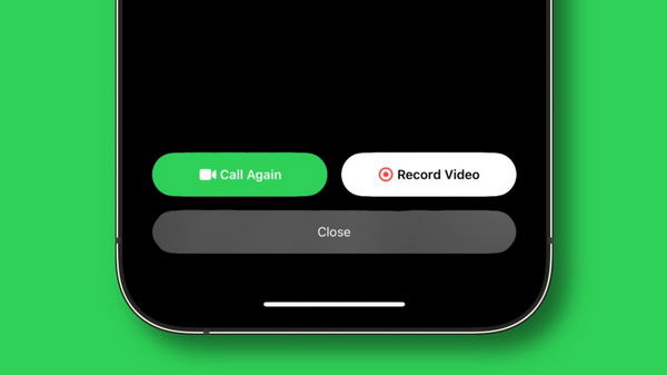 如何在 iOS 17 中留下 FaceTime 视频信息