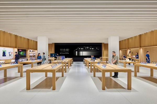 苹果中国第46家Apple Store温州万象城店开业插图1