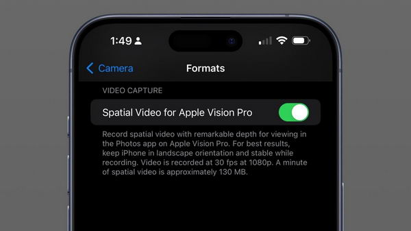 iOS 17.2 Beta 2 为 iPhone 15 Pro 引入空间视频录制功能插图