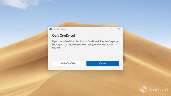 Windows 10 和 11 上关闭 OneDrive 现在不用再解释原因了插图1