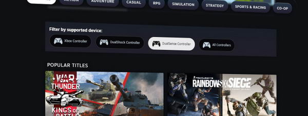 Steam开始显示支持PlayStation手柄的游戏插图1