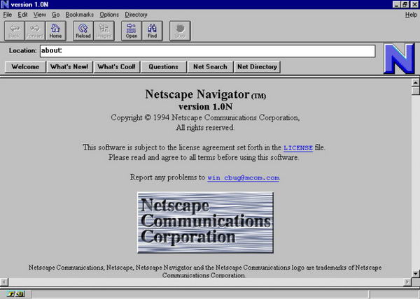 历史上的今天：Netscape Navigator 1.0 正式发布
