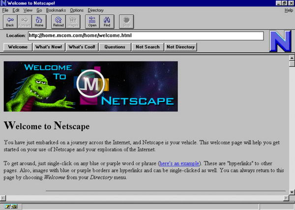历史上的今天：Netscape Navigator 1.0 正式发布插图1