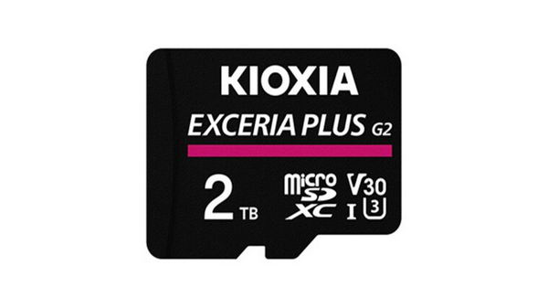 KIOXIA（铠侠）量产全球容量最大的 2TB microSDXC 存储卡
