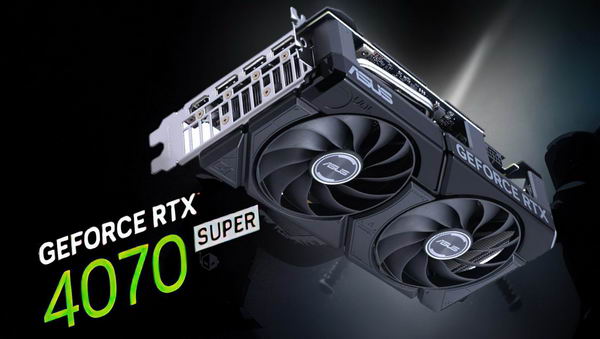 NVIDIA GeForce RTX 4070 SUPER 12 GB 显卡泄露：华硕定制双型号