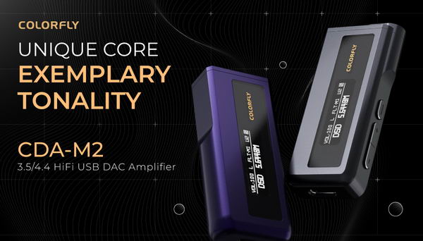 七彩虹推出 CDA-M2 Hi-Fi USB DAC 解码器：板载 OLED 屏幕