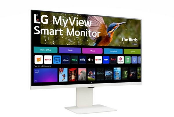 LG 推出支持流媒体服务和 Microsoft 365 的 MyView 显示器