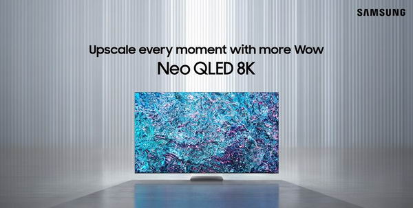 三星推出一系列新显示器 包括配备新一代人工智能处理器的 Neo QLED 8k