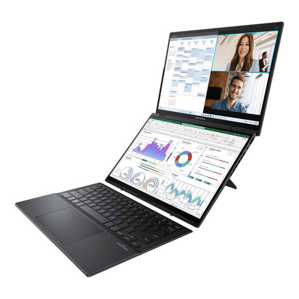 华硕 Zenbook Duo 功能更强大：可拆卸键盘和五种不同的工作方向插图3
