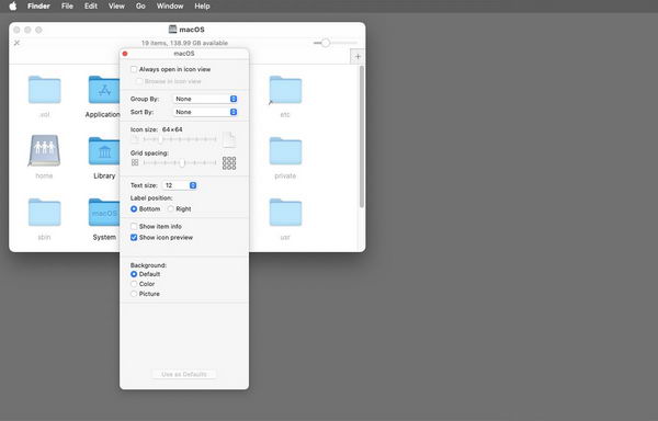 如何在 macOS 的 Finder 中设置文件夹背景颜色插图3