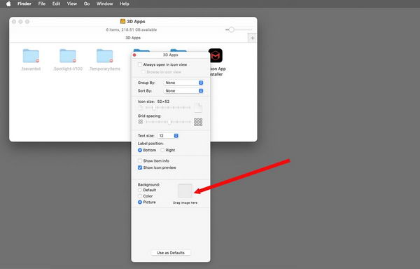 如何在 macOS 的 Finder 中设置文件夹背景颜色插图7