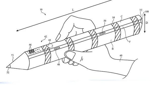 新专利显示 Apple Pencil 或将采用模块化