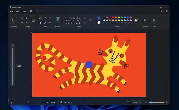 Windows 11 新版 "画图" 将更新：更好的图层、画笔等插图1