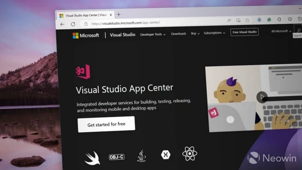 微软停止使用 Visual Studio 应用中心