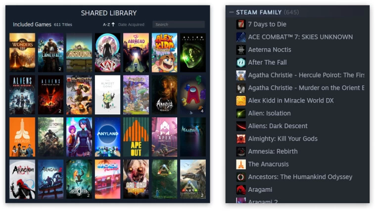 Valve 发布 Steam Families：与亲人共享 Steam 游戏的新方式
