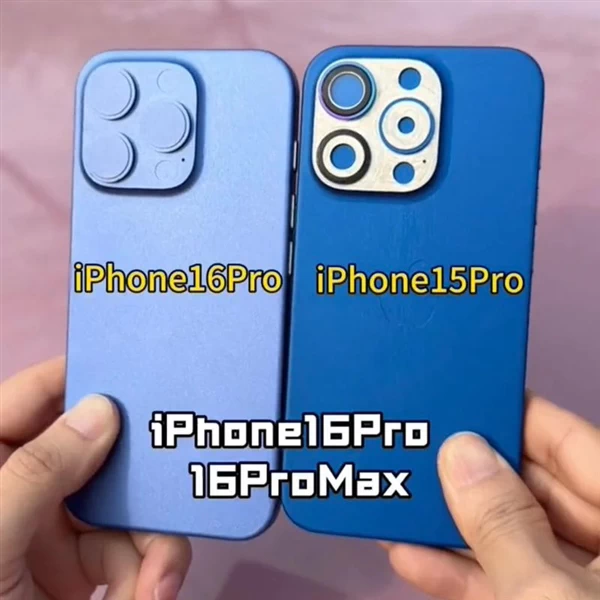 iPhone 16系列最新机模出炉：Pro屏幕变大、新增拍照按键插图1