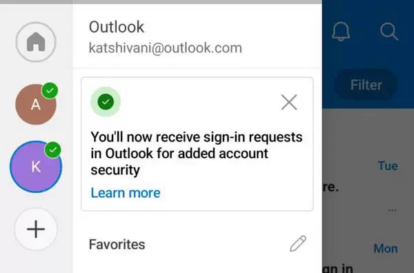微软的安卓版 Outlook 应用现在可用于登录其他微软服务