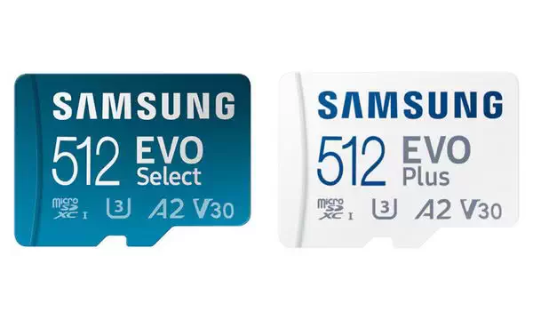 三星发布新款 EVO Select 和 Plus microSD 存储卡
