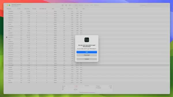 Mac 如何使用强制退出和活动监视器关闭持续运行的应用程序插图2
