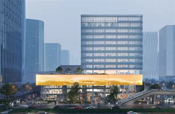 小米联合创始人林斌晒深圳国际总部大楼：将开设1000平小米之家