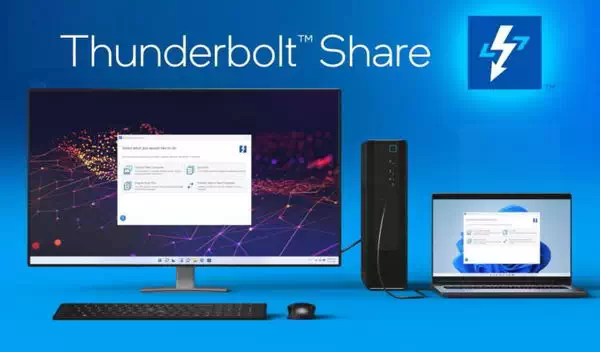 英特尔发布 Thunderbolt Share v1.0.47.1：可在两台 PC 之间共享显示器和数据