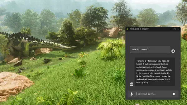 Nvidia 推出 G-Assist 项目：通过人工智能来解答帮助游戏玩家